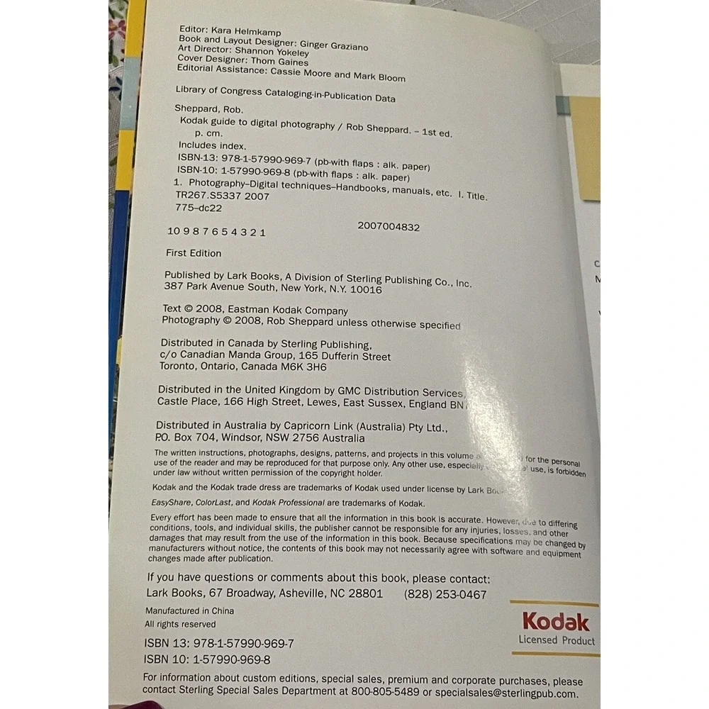 Kodak Guide to Digital Photography ‎ - Rob Shepard